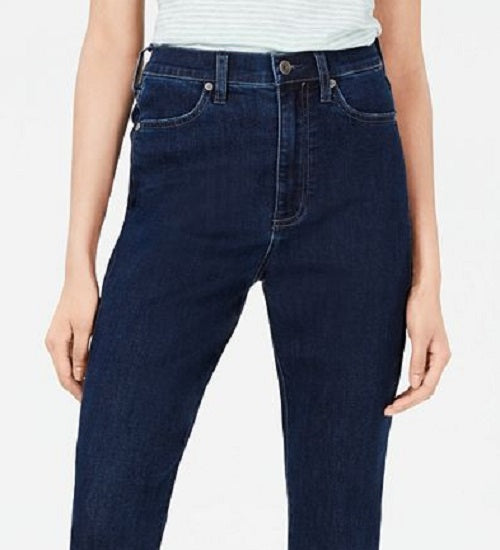 Calça jeans skinny Kendall Kylie The Sultry High Rise Feminina Azul Tamanho 32