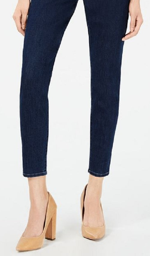 Calça jeans skinny Kendall Kylie The Sultry High Rise Feminina Azul Tamanho 32