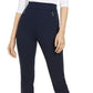 Calça feminina com bolso e zíper INC International Concepts, azul, tamanho 8