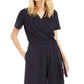 Macacão feminino Weekend Max Mara Panfilo de perna larga, azul, tamanho GG