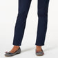 Calça jeans feminina Charter Club Petite Pull-on Slim Leg Azul Tamanho 12 P