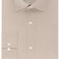 Camisa social masculina Michael Kors Regular Fit Airsoft Stretch Non Iron Performance Solid Marrom Tamanho G