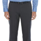 Calça social masculina Perry Ellis Modern Fit, sem passar roupa, elástica, xadrez, azul, tamanho 33x29