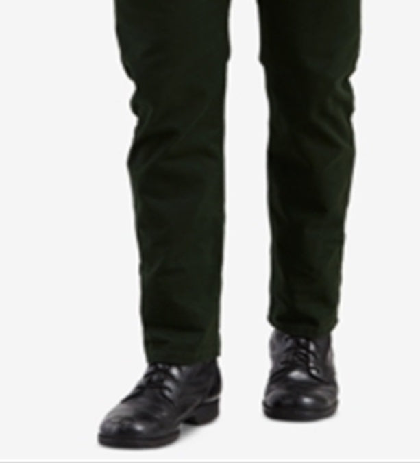 Calças Levi's Masculinas Sólidas Tamanho Verde Tamanho 30X32