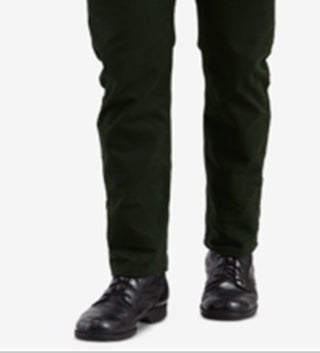 Calças Levi's Masculinas Sólidas Tamanho Verde Tamanho 30X32