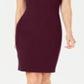 Vestido Calvin Klein Feminino Liso Bainha Roxo Tamanho 12