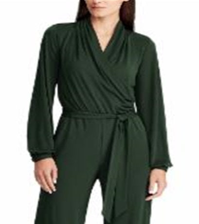 ralph-lauren-womens-jersey-wide-leg-jumpsuit-green-size-x-large