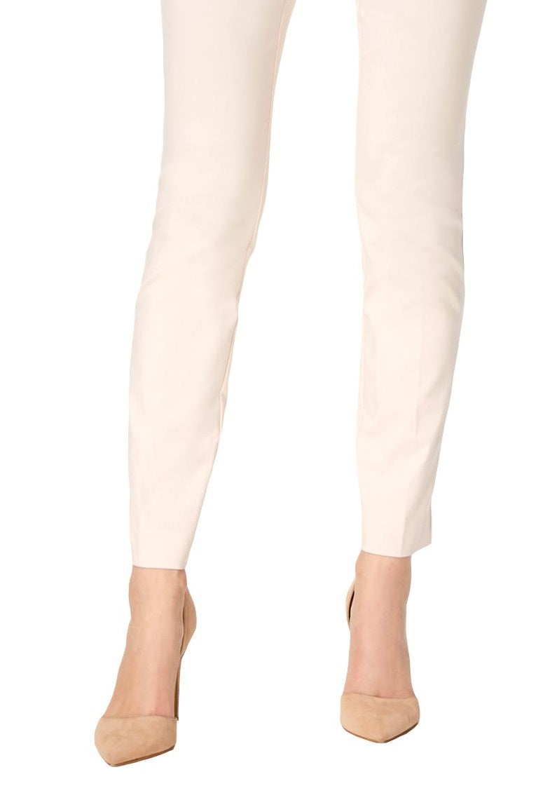 Calça skinny Alfani feminina com controle de barriga, rosa, tamanho 12