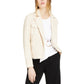 Jaqueta bomber feminina sólida INC International Concepts, bege, tamanho 2XL