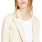 Jaqueta bomber feminina sólida INC International Concepts, bege, tamanho 2XL