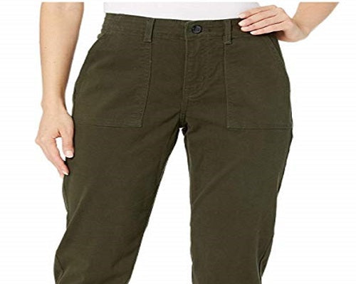 Calça Chino Levi's Classic Utility Feminina Verde Tamanho 10