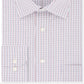 Camisa social xadrez Eagle Masculina Classic Regular Fit, sem passar a ferro, gola elástica, vermelha, tamanho 32x33