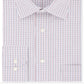 Camisa social xadrez Eagle Masculina Classic Regular Fit, sem passar a ferro, gola elástica, vermelha, tamanho 34X35