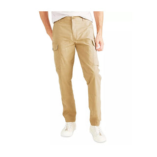 Calça cargo urbana masculina Dockers Alpha Slim Fit marrom tamanho 34x32