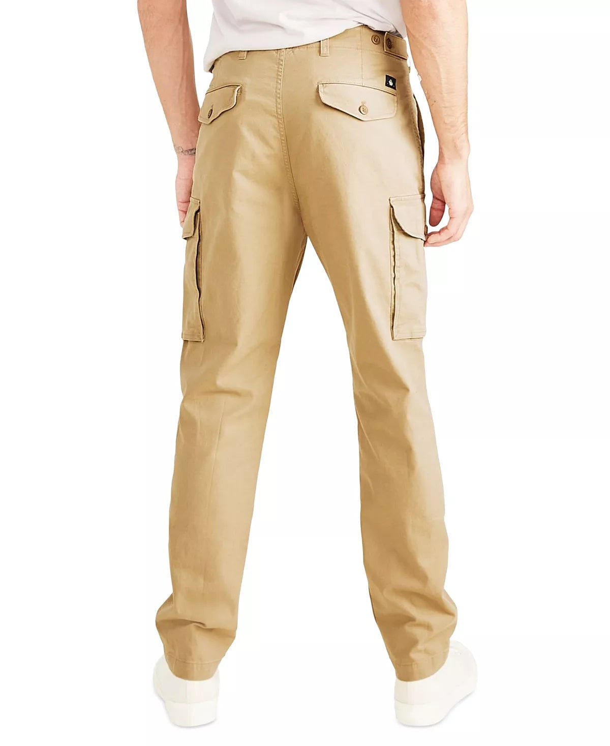 Calça cargo urbana masculina Dockers Alpha Slim Fit marrom tamanho 34x32