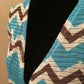 Cardigan de malha Chevron frontal aberto feminino INC, azul, tamanho 1X
