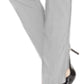 Calça curta feminina com tachas JM Collection cinza tamanho pequeno P