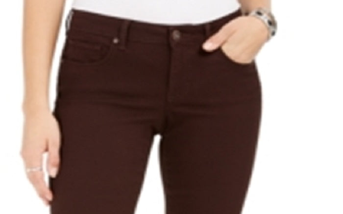 Jeans Bootcut com Controle de Barriga Feminino Style &amp; Co Marrom Tamanho 14X4