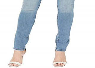 Hudson Women's Collin Mid Rise Skinny Jeans Blue Size 31