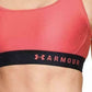 Sutiã esportivo Under Armour Impact Crossback feminino rosa tamanho X-S