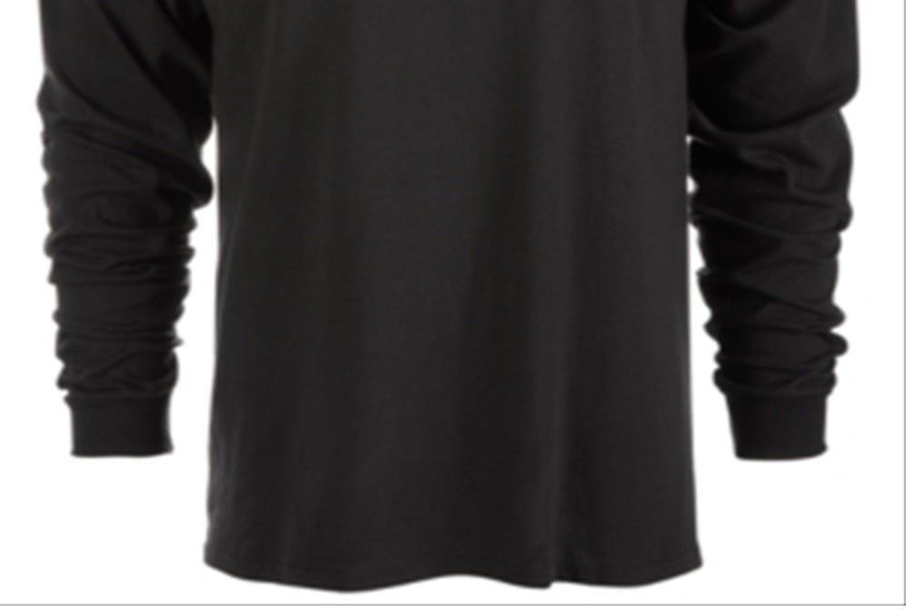 Camiseta Levi's Masculina Manga Longa com Logo Gráfico, Preta, Tamanho GG