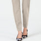 Calça skinny Hollywood feminina Alfani Bi Stretch, marrom, tamanho 14, pequena
