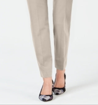 Calça skinny Hollywood feminina Alfani Bi Stretch, marrom, tamanho 14, pequena