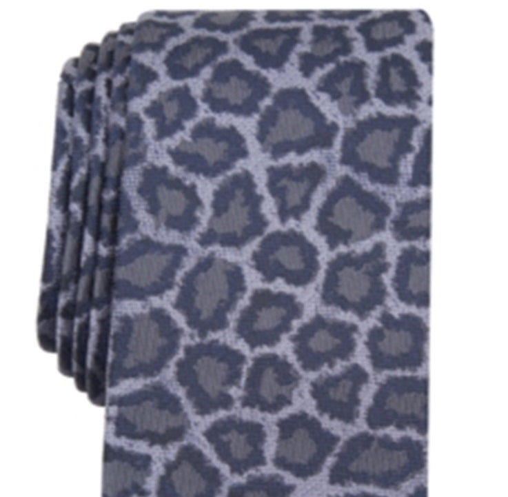 Gravata skinny masculina INC International Concepts Jaguar Skinny cinza tamanho regular