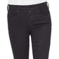 Calça jeans skinny capri feminina NYDJ preta tamanho 10