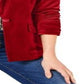 Blazer de veludo feminino INC International Concepts vermelho tamanho X-S