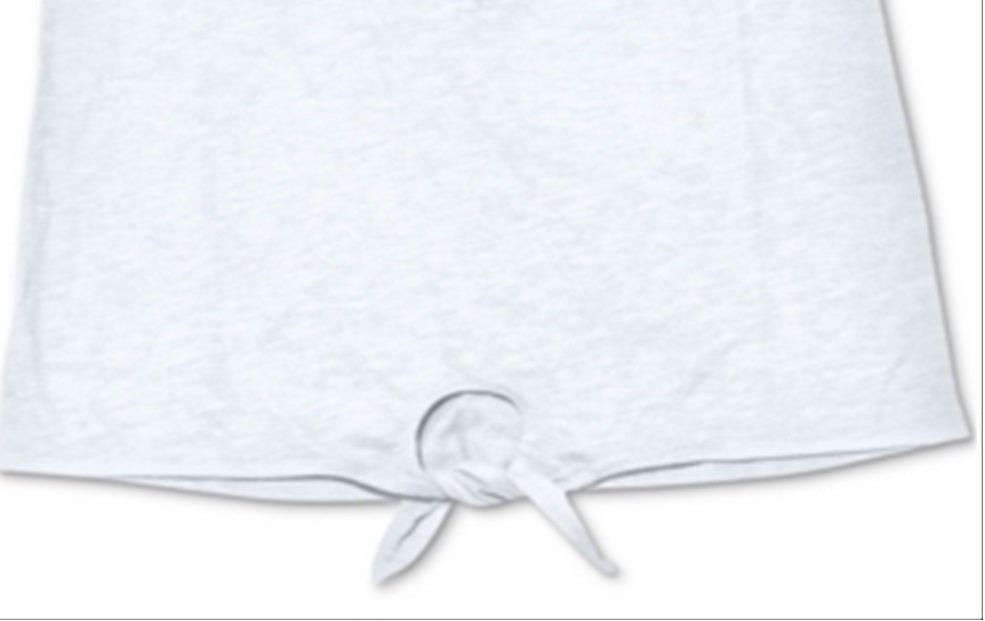 Regata Henley Feminina Style &amp; Co Branca Tamanho Pequeno Médio