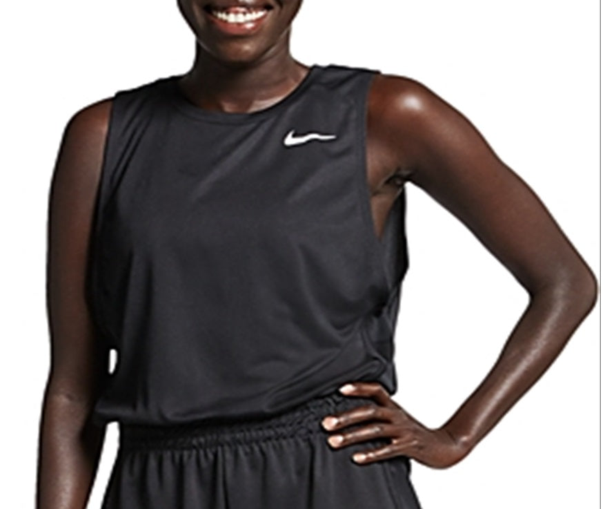 Top Nike Feminino Preto Tamanho Grande