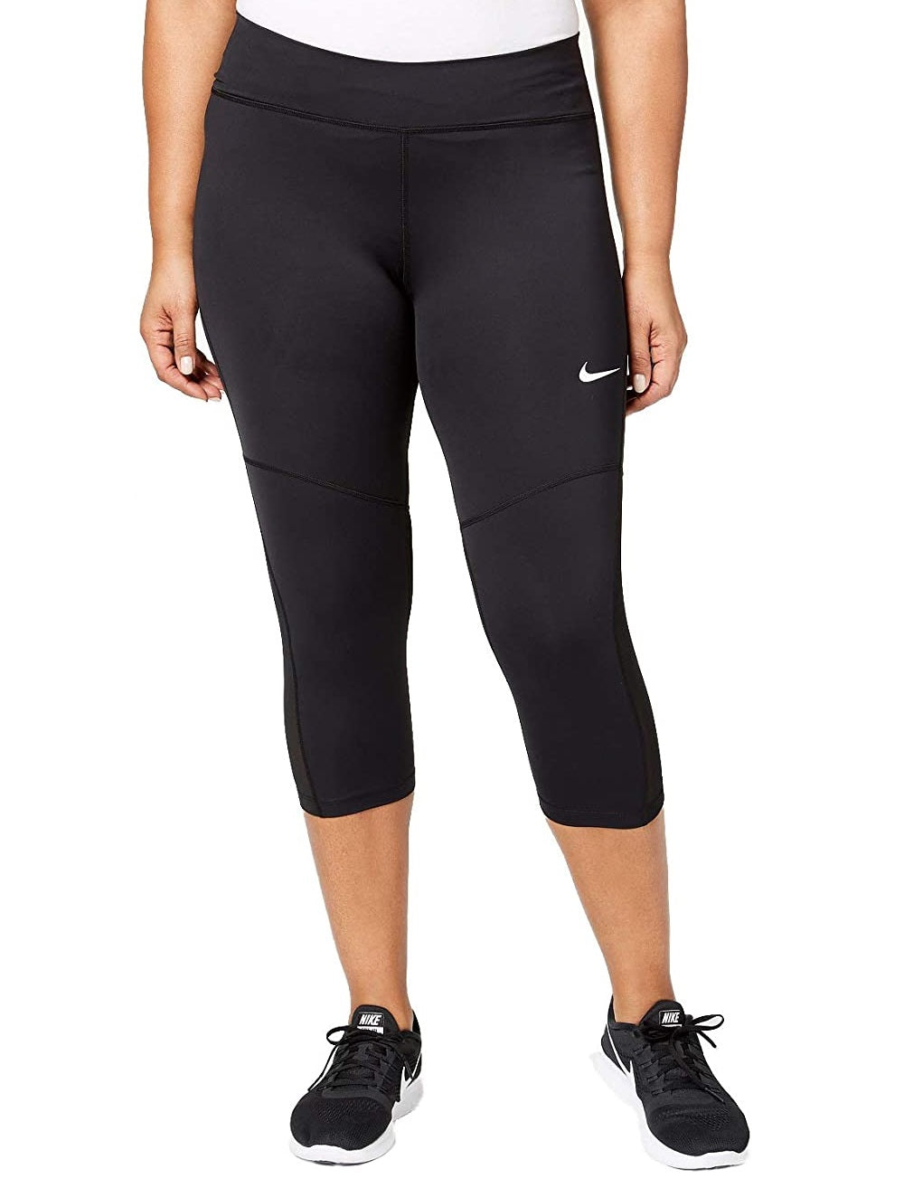 Calça Capri Nike Power Training Feminina Preta Tamanho 2X