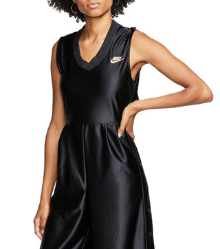 Macacão Nike Fitness Feminino para Corrida, Preto, Tamanho Grande