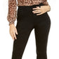 Calça jeans skinny feminina com estampa de zebra e curvas da INC International Concepts, preta, tamanho 4