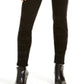 Calça jeans skinny feminina com estampa de zebra e curvas da INC International Concepts, preta, tamanho 4