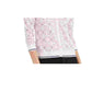 Cardigan feminino com estampa geométrica Charter Club, rosa enevoado, tamanho XS