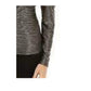 Blusa feminina com manga bufante e brilho INC International Concepts, preta, tamanho XL
