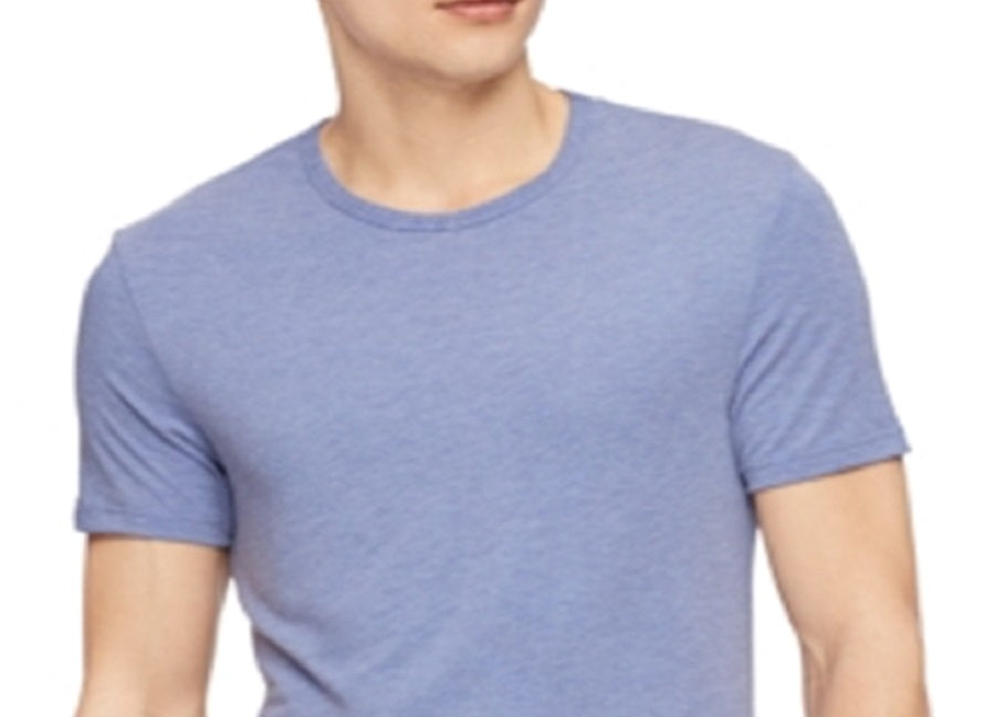Camiseta Calvin Klein Masculina Modal Ultramacia Azul Tamanho GG