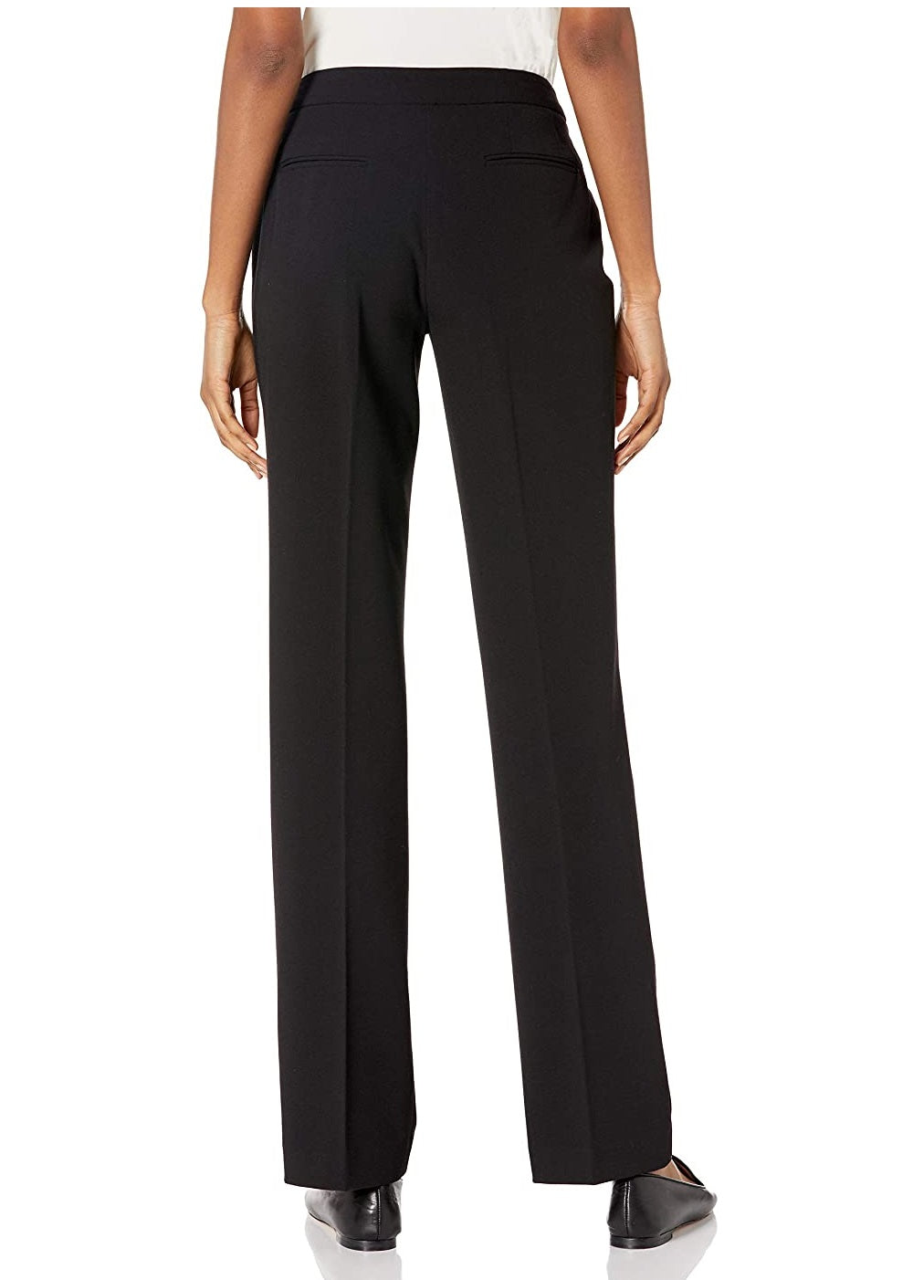 Calça feminina Anne Klein preta tamanho 6