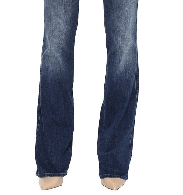 Calça jeans feminina bootcut azul 7 for All Mankind tamanho 26