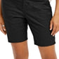 Bermuda feminina Style &amp; Co preta tamanho 4