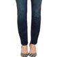 Calça jeans skinny feminina INC Essential Curvy-Fit com controle de barriga, azul, tamanho 4