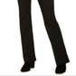 Calça Bootcut Feminina Petite Pull-on da INC International Concepts, Preta, Tamanho 0 P