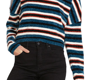 Pulôver feminino Volcom azul tamanho X-S
