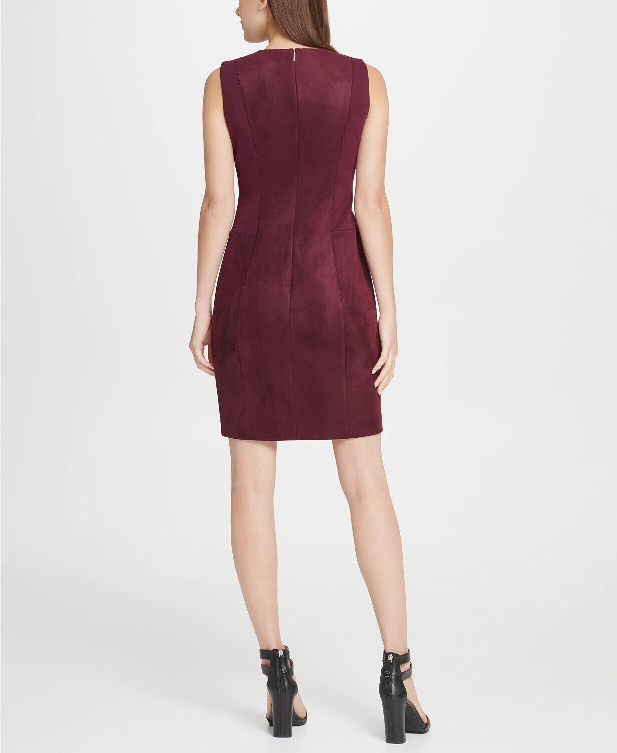 DKNY Camurça Ponte Combo Logo Zi Cabarnet 12 Feminino