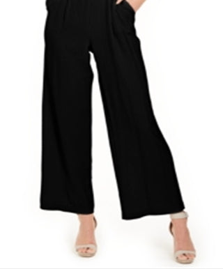 Macacão feminino sem mangas texturizado Calvin Klein, preto, tamanho 8