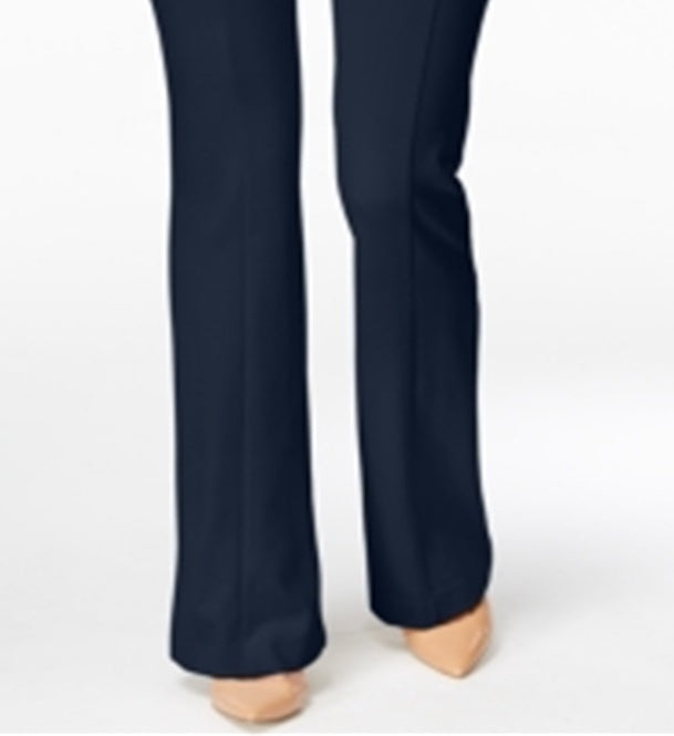 Calça Bootcut Feminina Cintura Alta INC International Concepts Azul Tamanho 2