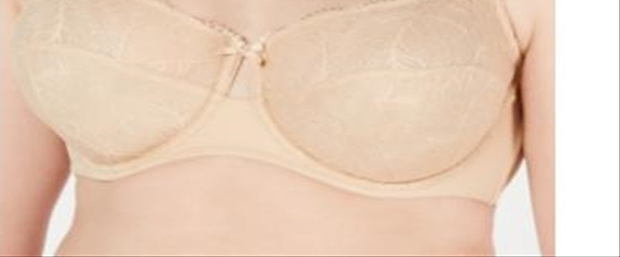 Sutiã íntimo feminino de nylon com aro para uso diário INC International Concepts, marrom, tamanho 40C