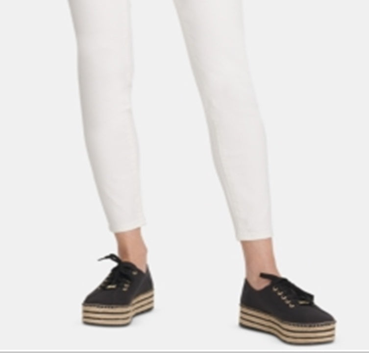 Calça jeans skinny feminina DKNY branca tamanho 30